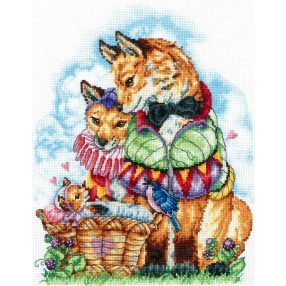 SANS-51 Családi portré 20,5x27 cm