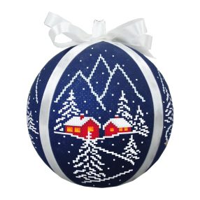 ZU10601 Christmas ball with a view II 15 cm