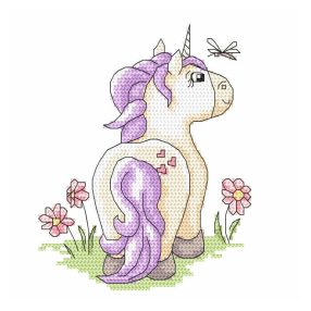 Z10239 My friend unicorn 15x15 cm