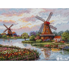 SK167 Dutch Windmills 30x40 cm