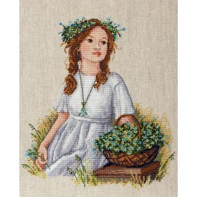 SK143b Nefelejcs 23x27 cm