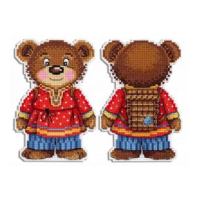 SR474 Clumsy Bear 12x9 cm