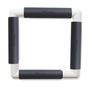 270-1grey Nurge Embroidery Snap Frame - grey 21x21cm