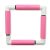 270-1pi Nurge Embroidery Snap Frame - pink 21x21cm