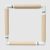 270-2 Nurge Embroidery Snap Frame - beige 29x29cm