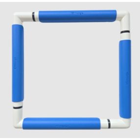 270-2bl Nurge Embroidery Snap Frame - blue 29x29cm