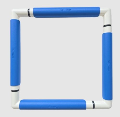 270-2bl Nurge Embroidery Snap Frame - blue 29x29cm