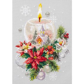 ci-100-231 Christmas Candle 16x23 cm
