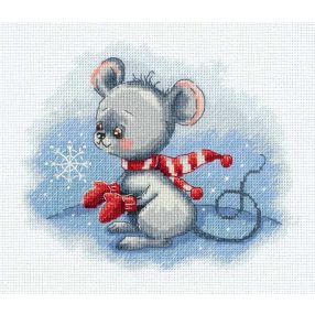 pan-08-0391 Winter Mittens 19x16 cm