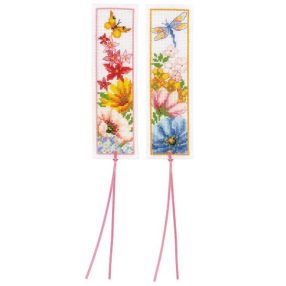 PN-0184423 Colourful flowers set of 2 6x20 cm