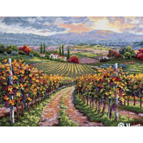 SK164 Vineyard Hill 30x40 cm