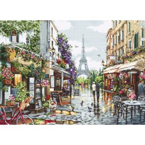 B2365 Párizsi virágok 47x34 cm