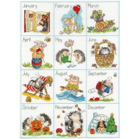 XMS15 Margaret Sherry - Calendar Creatures 31x41 cm