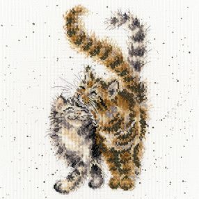XHD60 Hannah Dale - Feline Good 26x26 cm