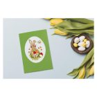 ZU10252-02 Easter postcard - Bunny 11x16 cm