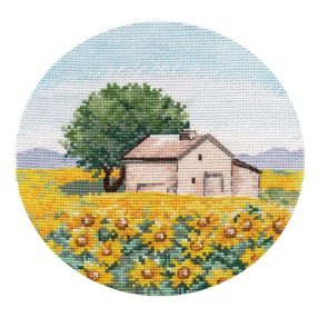 S1285 Napraforgók 15x15 cm