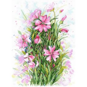 SA034 Flower Symphony 33x23 cm