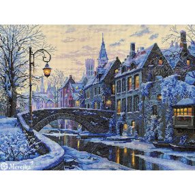 SK169 Winter Evening 30x40 cm