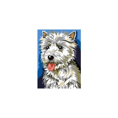 9075 Westie 30x40 cm