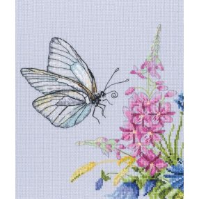 M759 Cabbage butterfly 19,5x21 cm