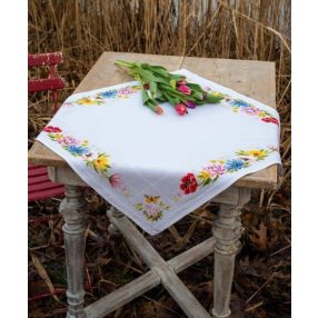 PN-0183789 Colourful flowers 80x80 cm