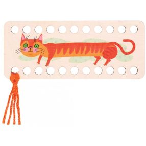 DZ31059 Vörös macska 22x9 cm