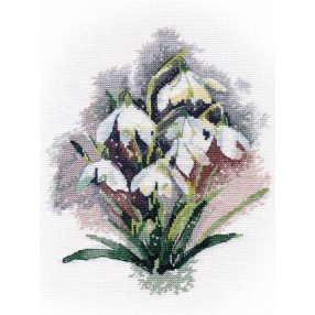 s1292 Snowdrops 17x21 cm