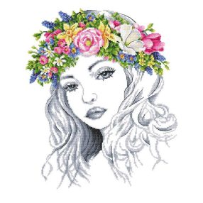 Z10265 Tavaszi lady 30x40 cm