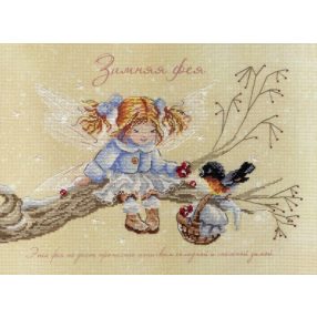 SRK491 Téli tündér 20x27 cm