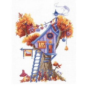 SAND-20 Tree Houses. Enigmatic 13x18 cm