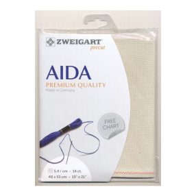 Zweigart Stern Aida 3706-770 14ct 48x53 cm