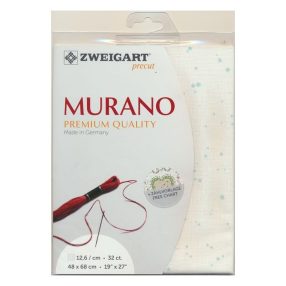 Zweigart Murano Splash 3984-1299 32ct 48x68 cm