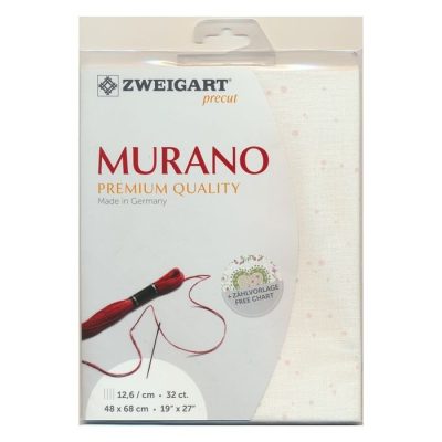 Zweigart Murano Splash 3984-1319 32ct 48x68 cm