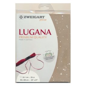 Zweigart Splash Lugana 3835-7449 25ct 48x68 cm