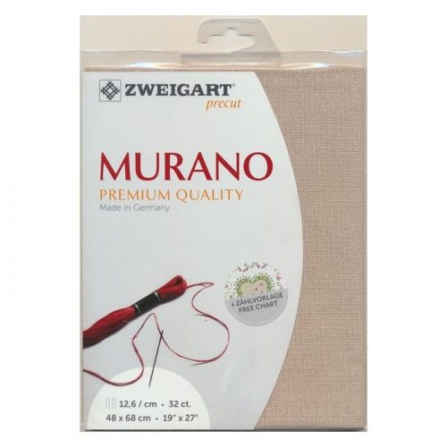 Zweigart Murano 3984-7211 32ct 48x68 cm