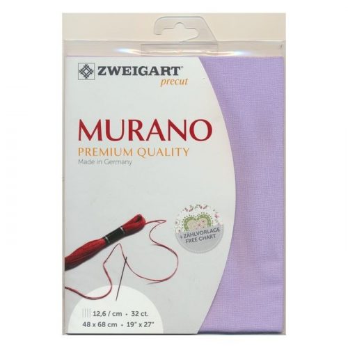 Zweigart Murano 3984-5120 lila 32ct 48x68 cm