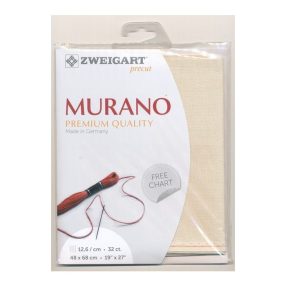 Zweigart Murano 3984-264 capuccino 32ct 48x68 cm
