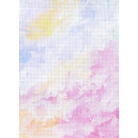 skd14-125 Festett aida vászon 14ct 21x30 cm