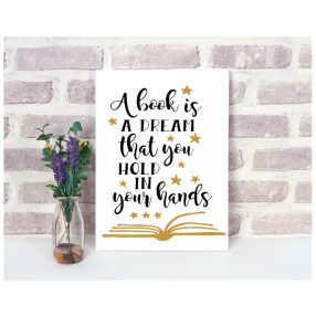 669 A book is a dream that you hold in your hands 