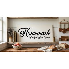 682 Homemade breakfast lunch dinner 2. 40x20 cm (fa)