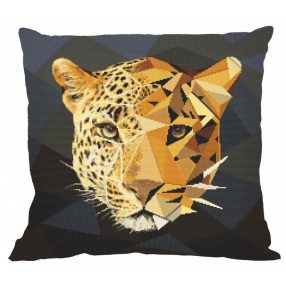 ZU10621-01 Pillow - Mosaic panther 40x40 cm