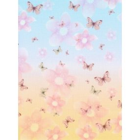 skd-162 Festett aida vászon 18ct 40x30 cm