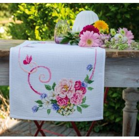 PN-0154338 Classic flowers bouquet 32x84 cm