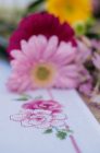 PN-0154338 Classic flowers bouquet 32x84 cm