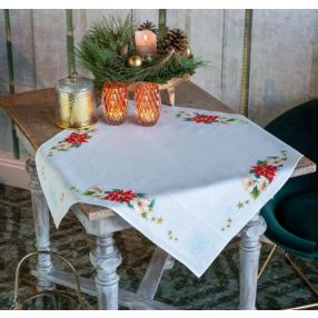 PN-0157190 Christmas flowers 80x80 cm