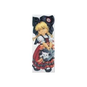 137 84 Kislány kosárral 25x60 cm