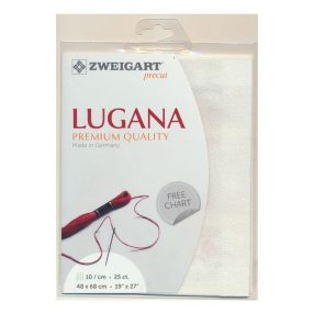 Zweigart Lugana 3835-11 25ct 48x68 cm