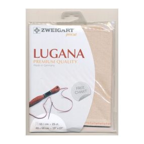 Zweigart Lugana 3835-253 25ct 48x68 cm