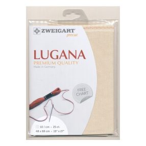 Zweigart Lugana 3835-264 25ct 48x68 cm