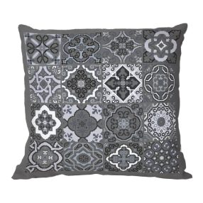 ZU10632-01 Pillow - Gray tiles 40x40 cm